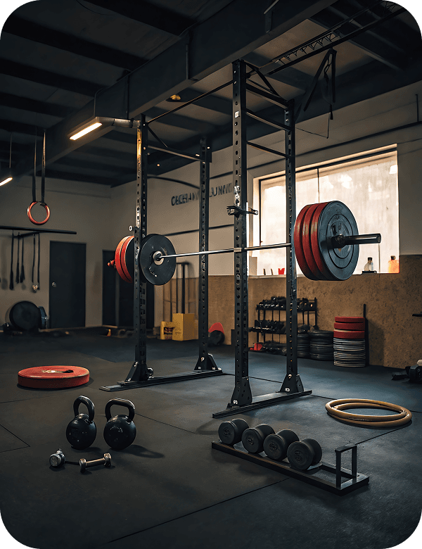Fast Fit weightlifting area