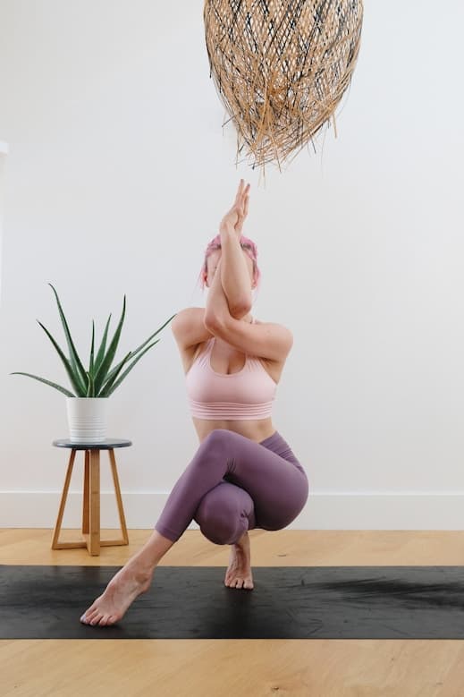 Fast Fit yoga session